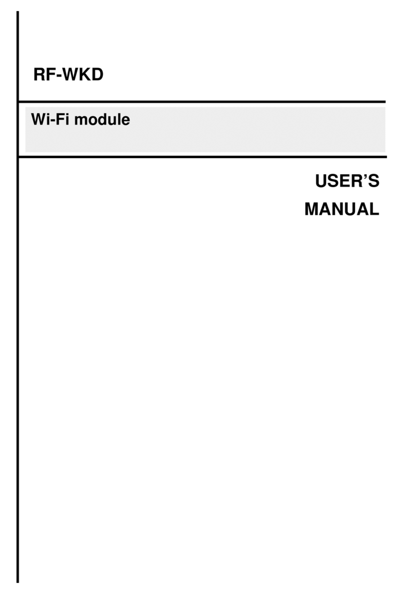 TSC RF-WKD user manual