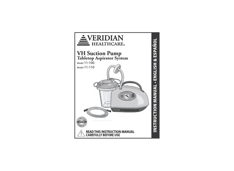 Veridian Healthcare 11-100 instruction manual