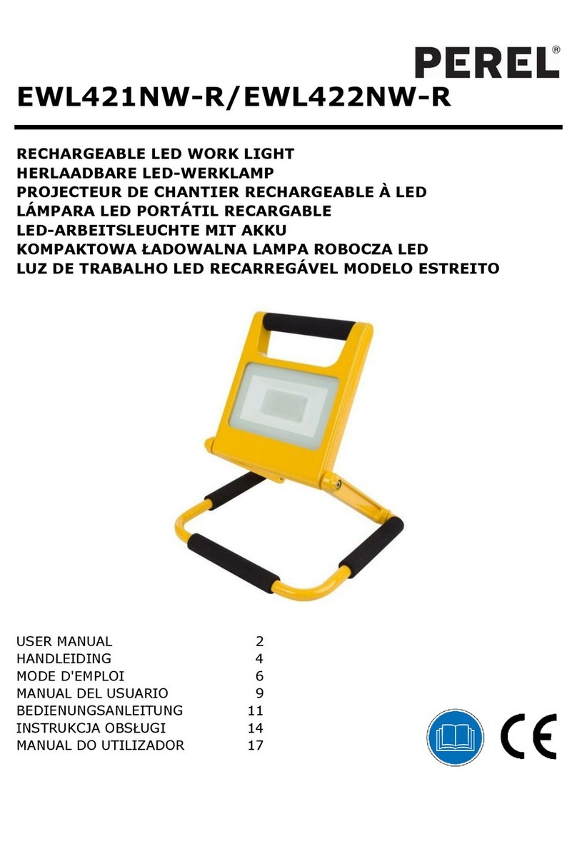 Perel EWL422NW-R User manual