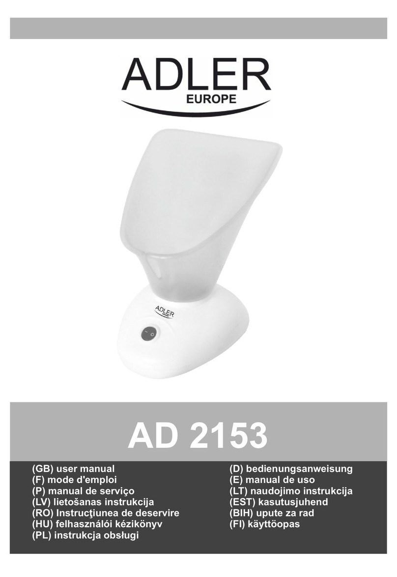 Adler Europe AD 2153 user manual