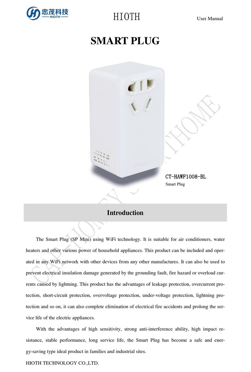 Hioth CT-HAWF1008-BL user manual