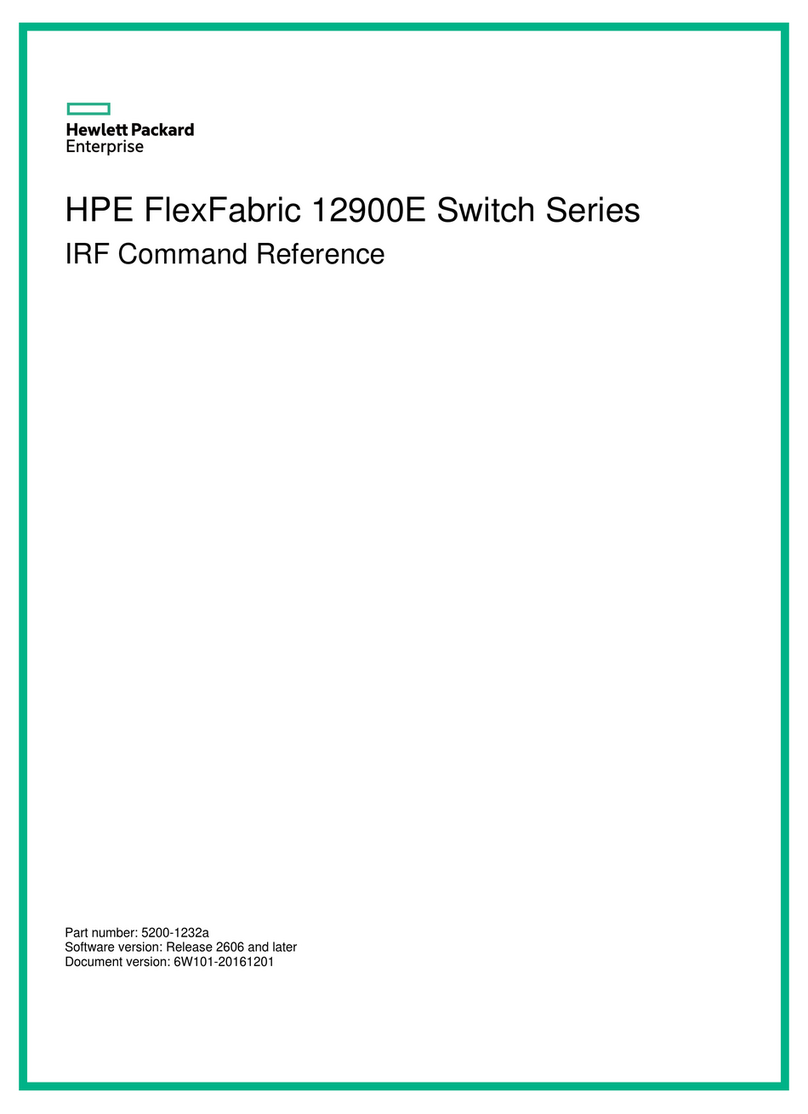 HPE FlexFabric 12900E Command reference