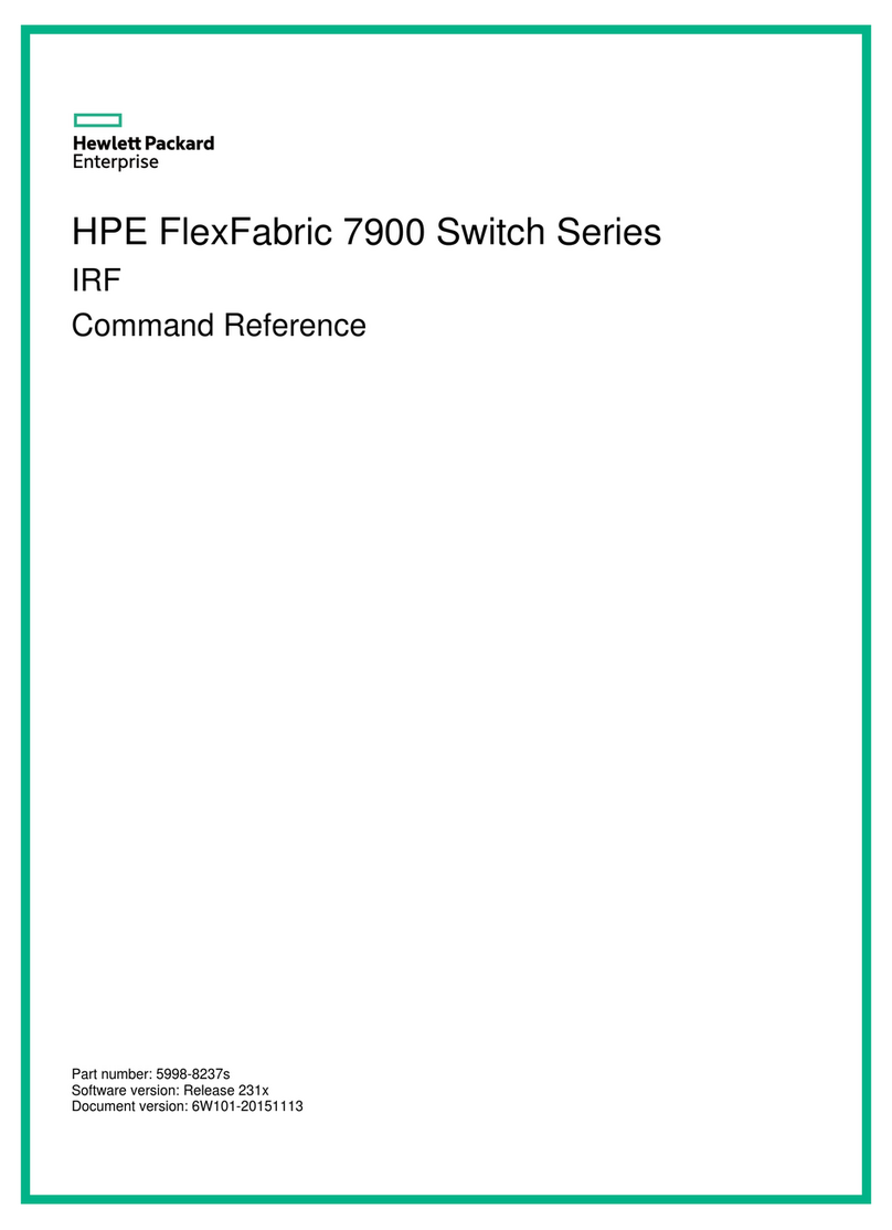 HPE FlexFabric 7900 Series Installation manual
