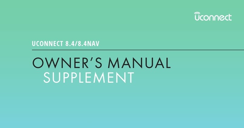 Uconnect 8.4 NAV owner's manual