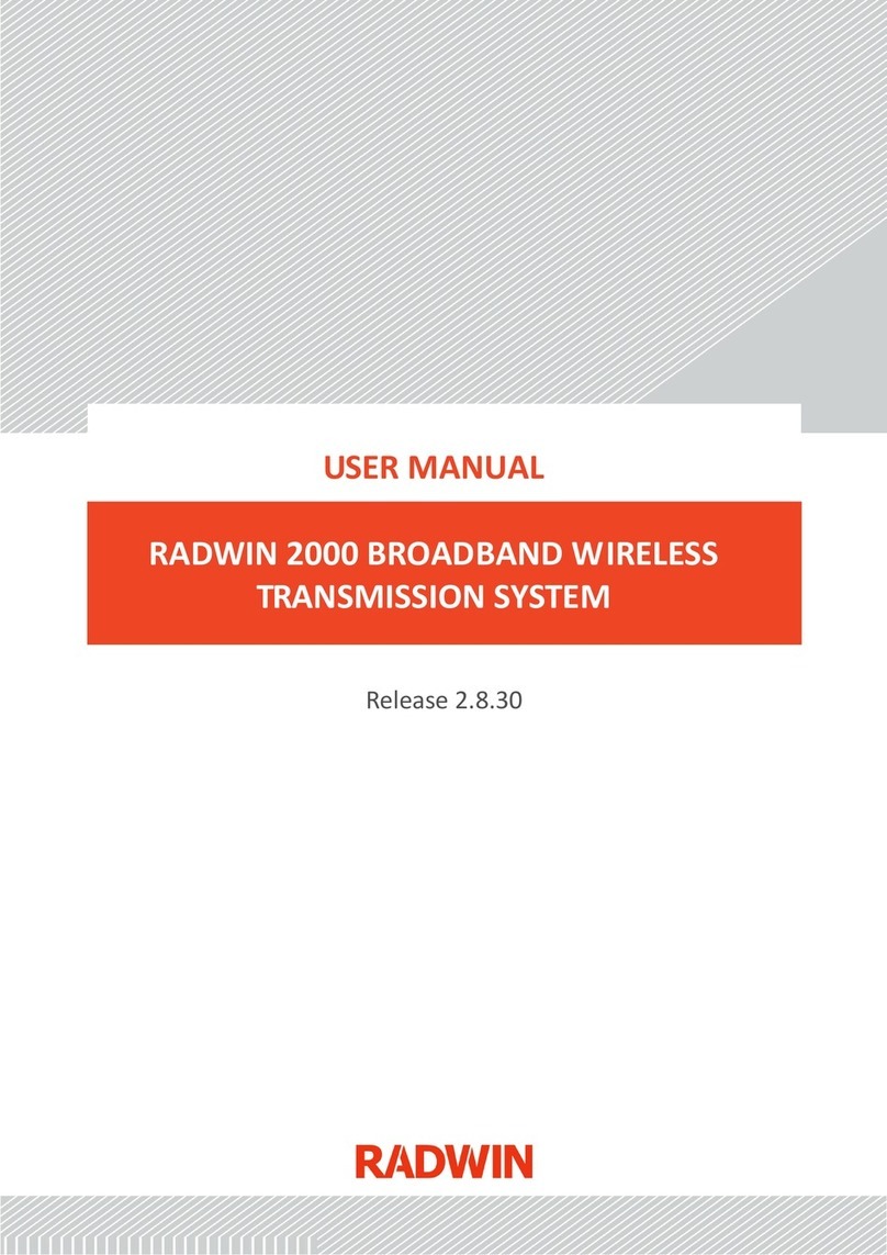 Radwin 2000 user manual