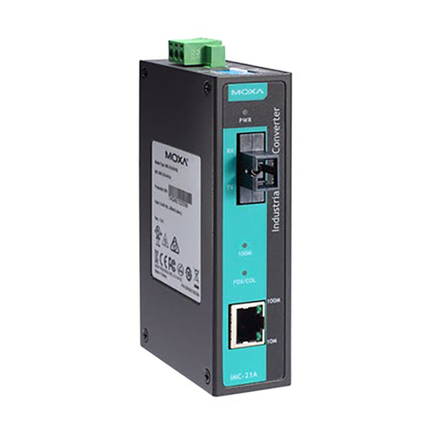 Moxa Technologies IMC-21A series Manual