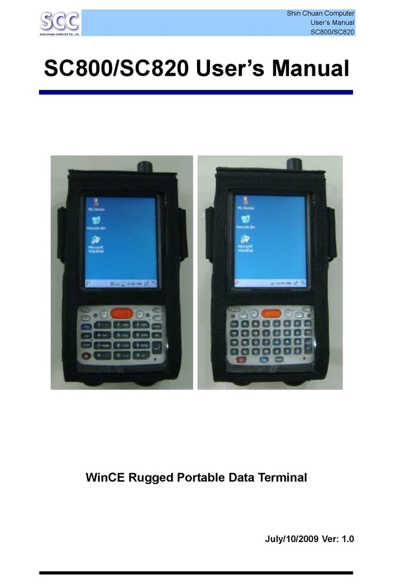 Shin Chuan Computer SC800 user manual