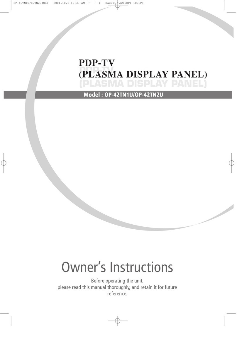 ORCOM OP-42TN1U Owner's instructions