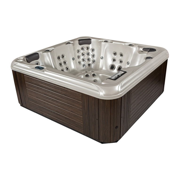 Artesian Spas Tropic Seas Spa series User manual