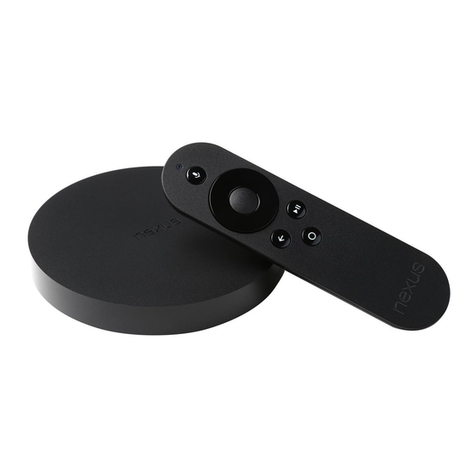 Asus Nexus Player TV500I user manual
