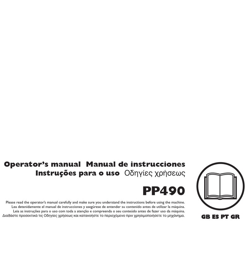 Husqvarna PP490 User manual