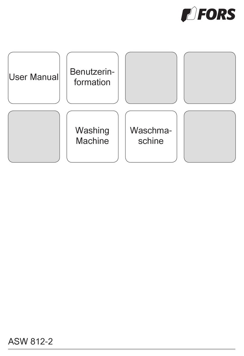 FORS ASW 812-2 User manual