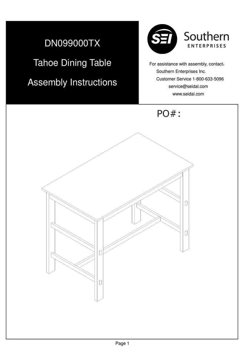 SEI DN099000TX Assembly instructions SEI DN099000TX Assembly instructions