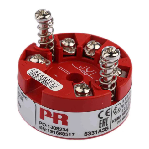 PR electronics PRetop 5331 User manual