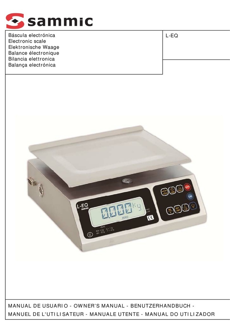 Sammic L-EQ 4 owner's manual