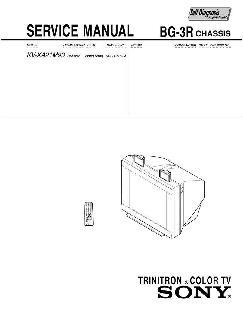 Sony KV-XA21M93 User manual