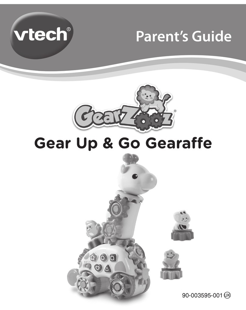 V-tech GearZooz Assembly Instructions