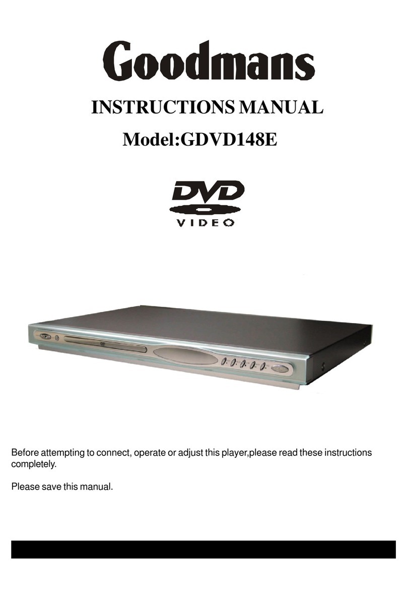 Goodmans GDVD148E instruction manual
