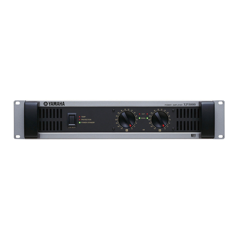 Yamaha XP7000 User manual