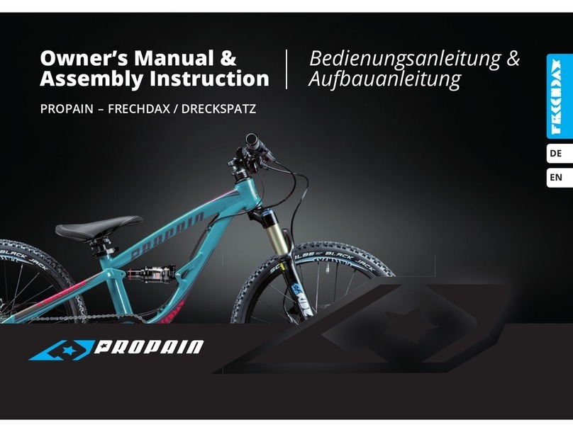 PROPAIN Dreckspatz Owner's manual & assembly instructions