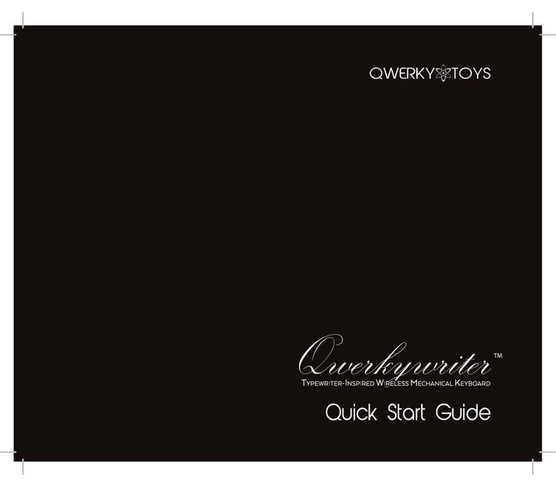 Qwerky Toys Qwerkywriter quick start guide