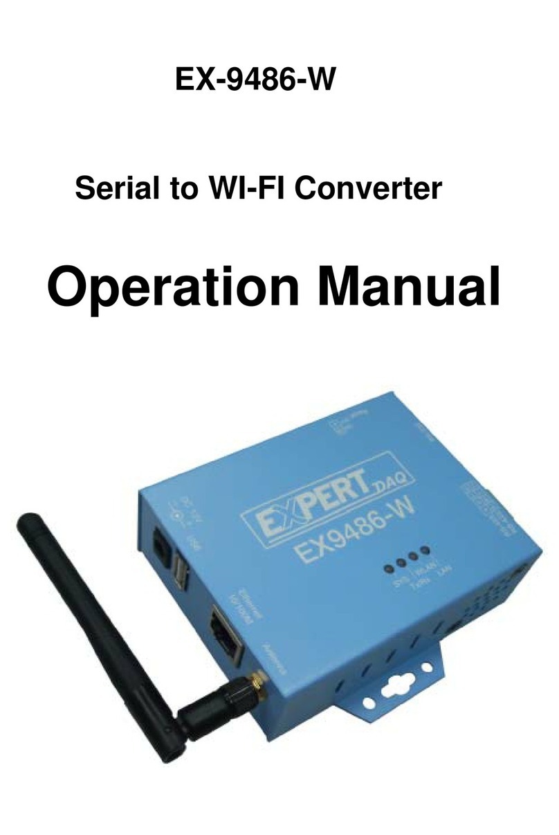 Digitron EX-9486-W Operation manual