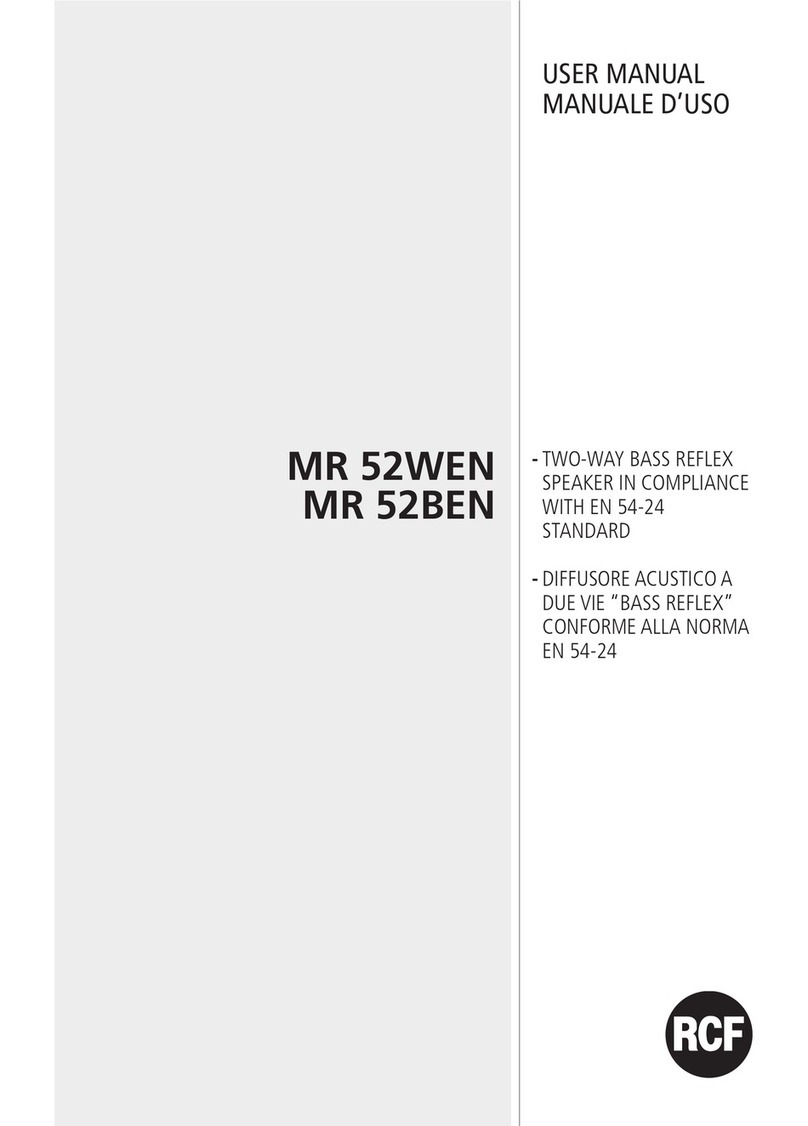RFC MR 52WEN user manual