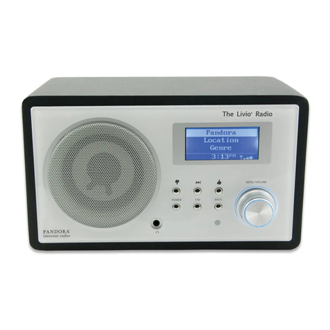 Livio Radio Pandora user manual