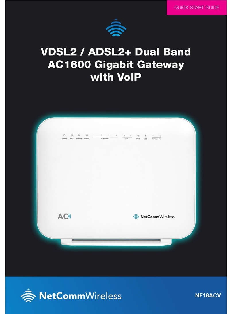 NetComm Wireless NF18ACV User manual