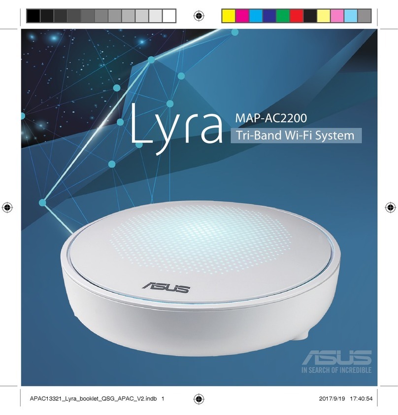 Asus Lyra MAP-AC2200 quick start guide