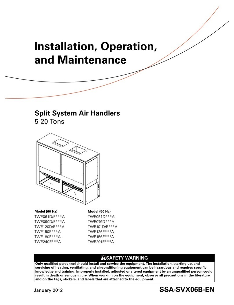 Ingersoll-Rand twe065e13fa1 Installation and operating instructions Ingersoll-Rand twe065e13fa1 Installation and operating instructions