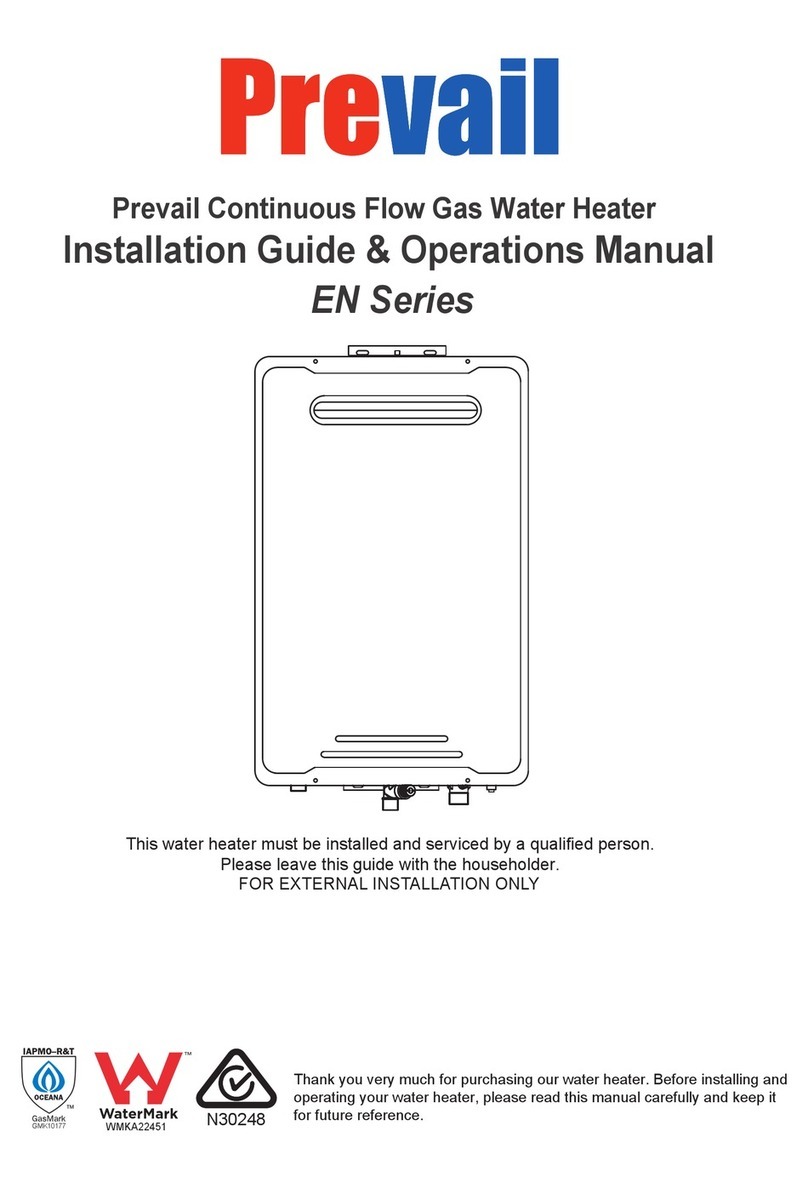 Prevail-Catv EN Series Installation guide & operation manual