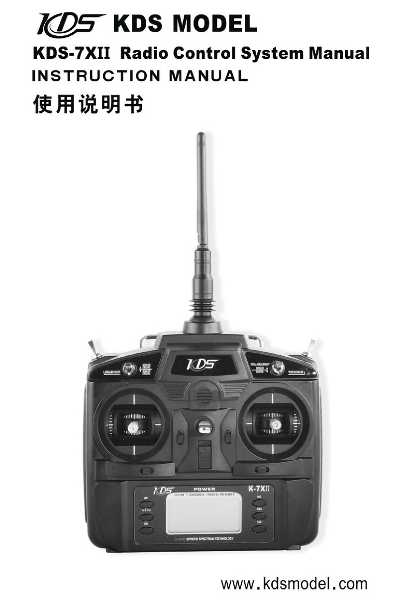 KDS Models KDS-7XII instruction manual