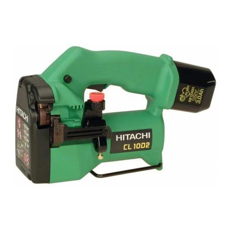 Hitachi CL 10D Handling instructions