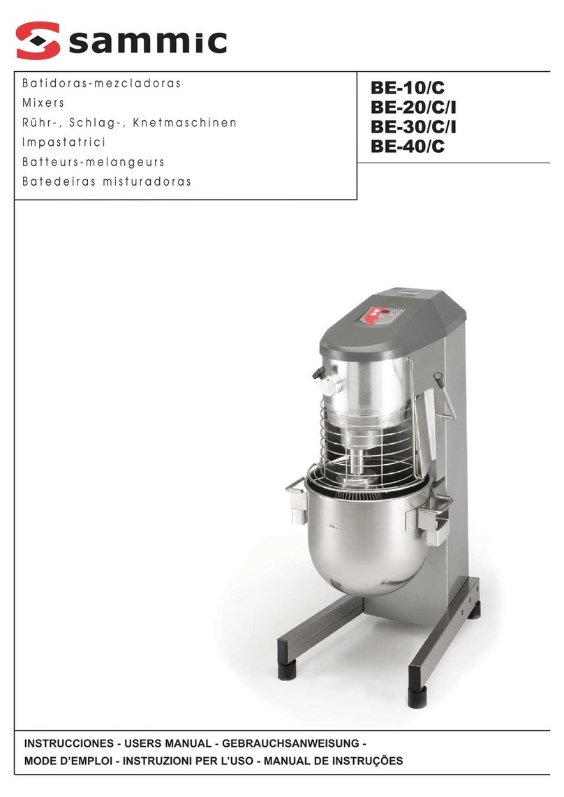 Sammic BE-10/C user manual