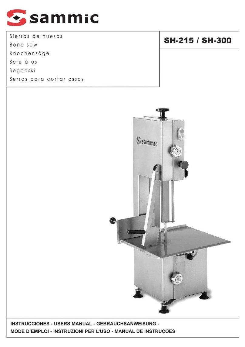 Sammic SH-215 User manual