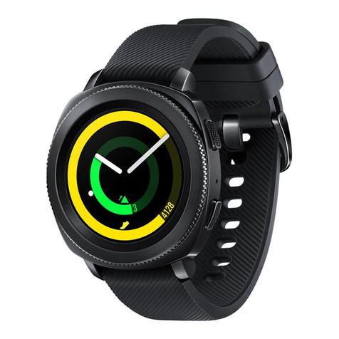 Samsung GEAR SPORT SM-R600 User manual Samsung GEAR SPORT SM-R600 User manual
