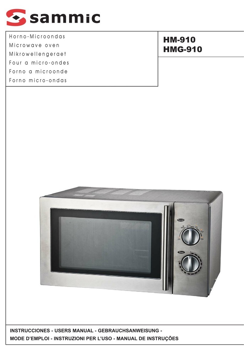 Sammic HM-910 user manual