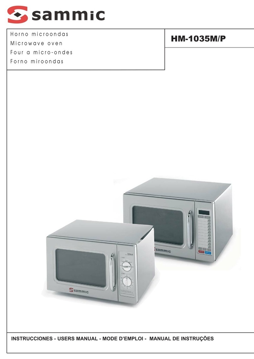 Sammic HM-1035P user manual