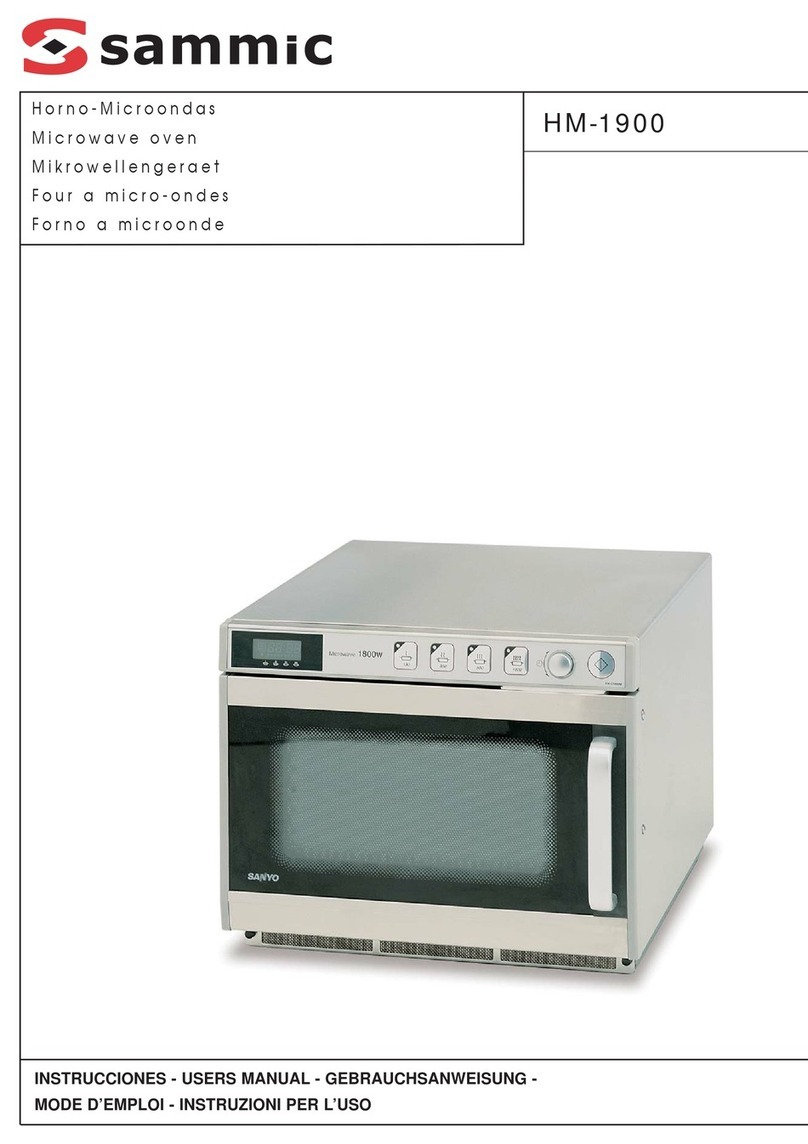 Sammic HM-1900 user manual