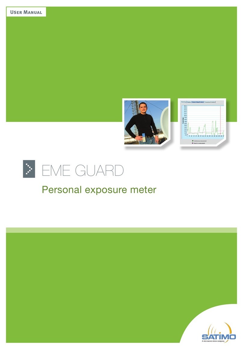 Satimo EME Guard user manual