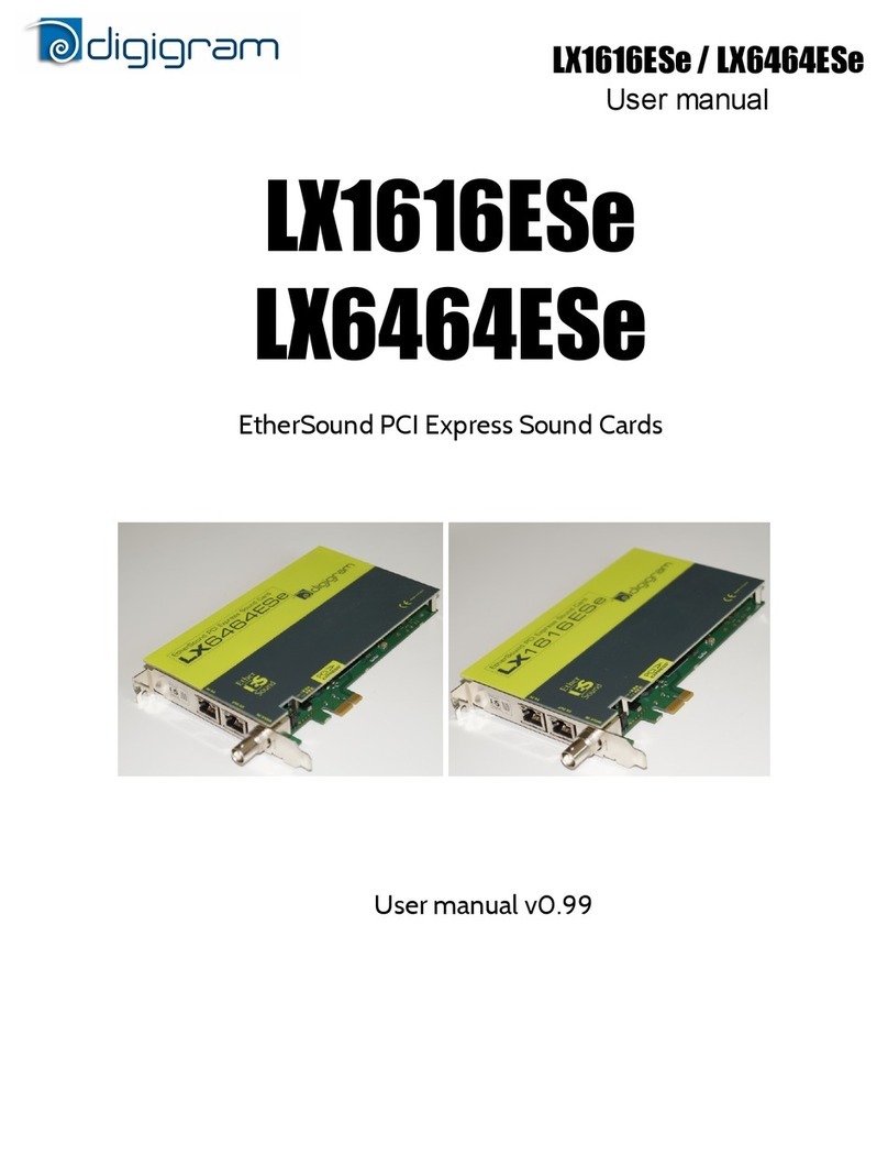 Digigram LX1616ESe user manual