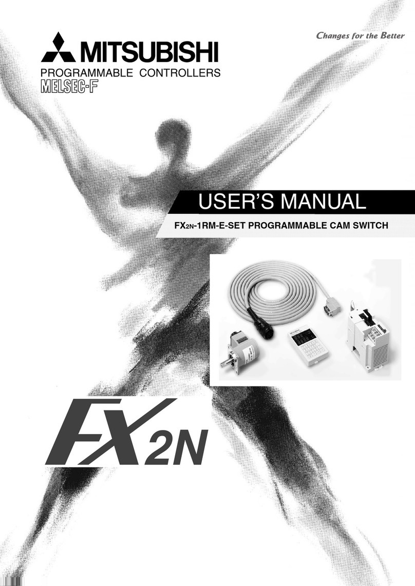 Mitsubishi MELSEC-F FX2N-1RM-E-SET user manual