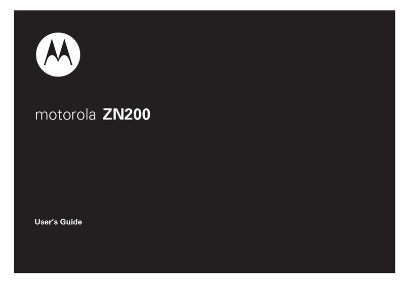 Motorola MOTO ZN200 - MOTO ZN200 User manual