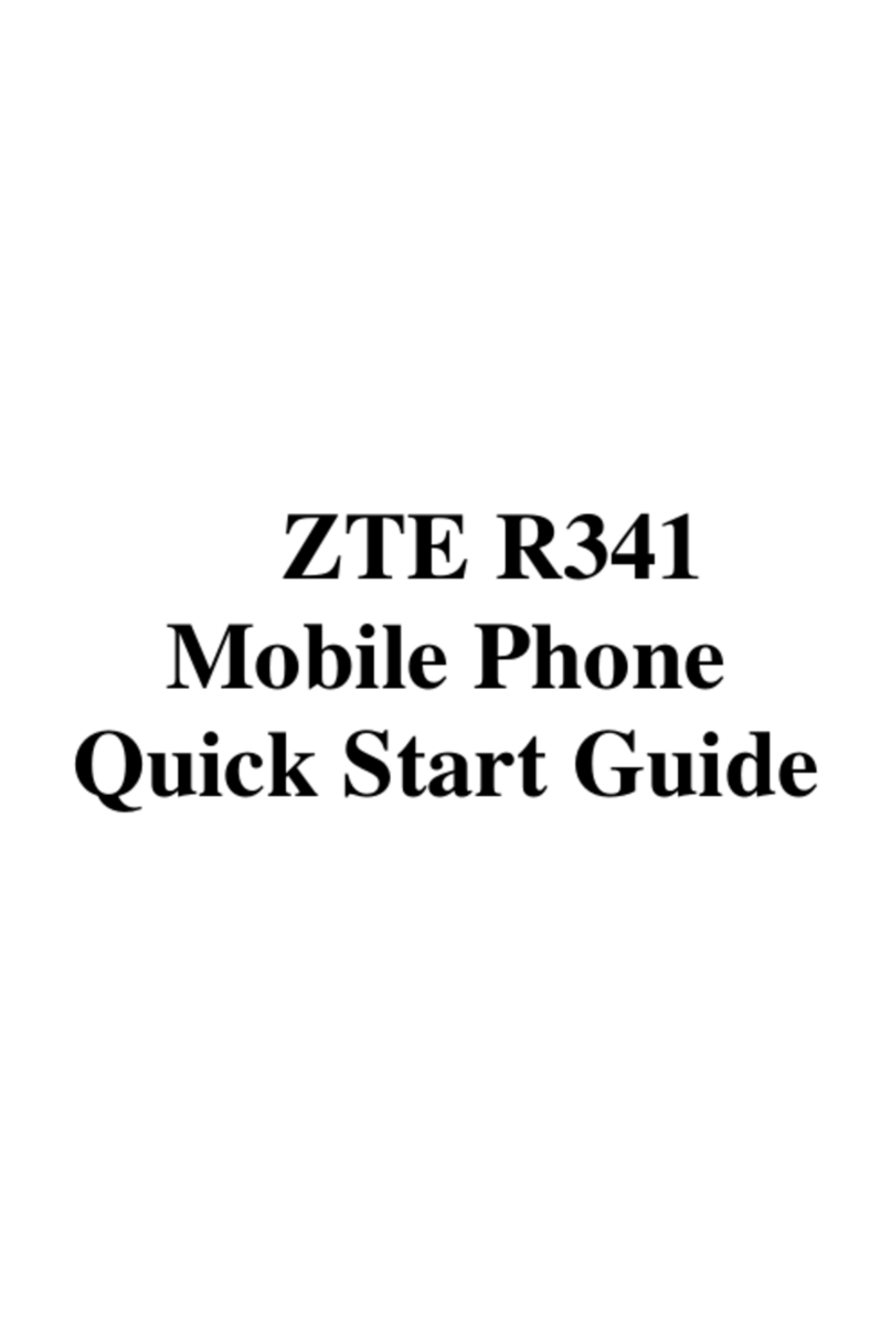 Zte R341 User manual