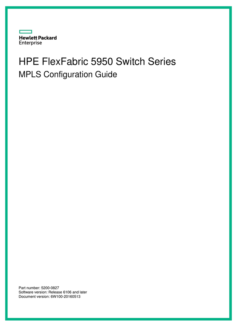 HPE FlexFabric 5950 Series User manual