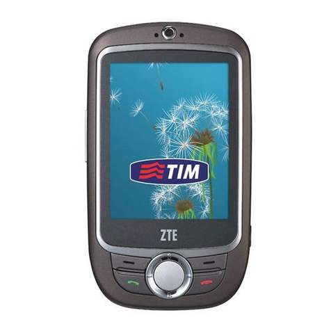 ZTE-G X760 User manual