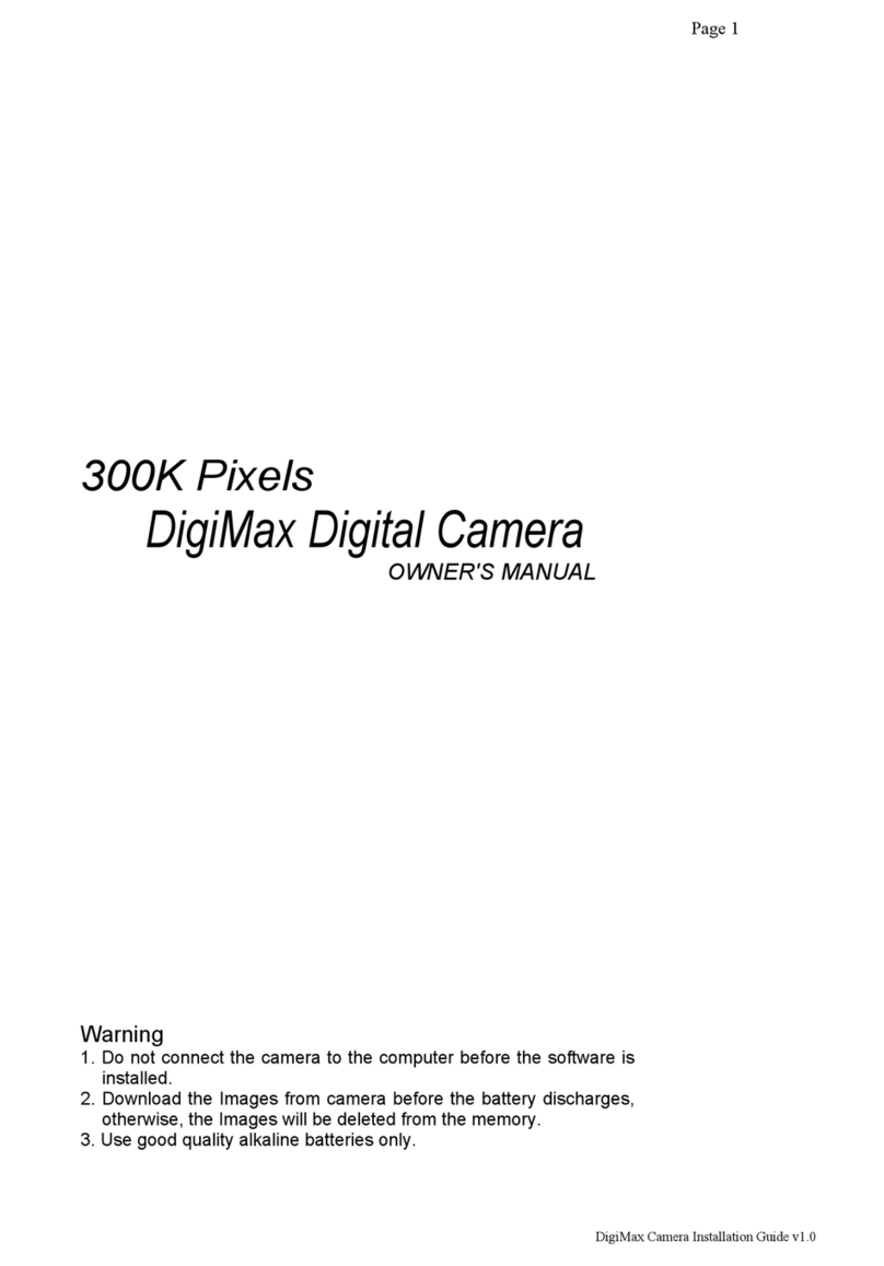 Digimax 300K Pixels owner's manual