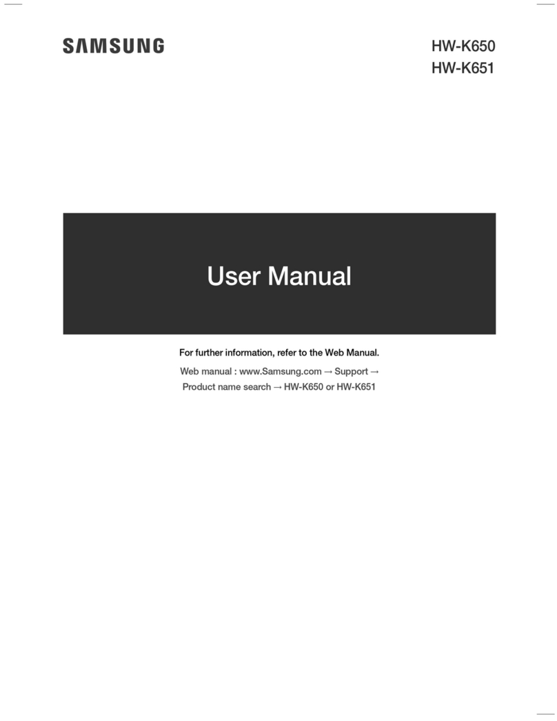 Samsung HW-K650 user manual