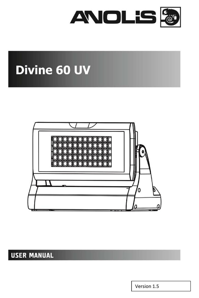 Anolis Divine 60 UV User manual